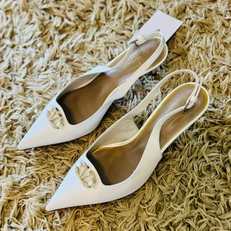 TACÓN VALENTINO STILETO BLANCO