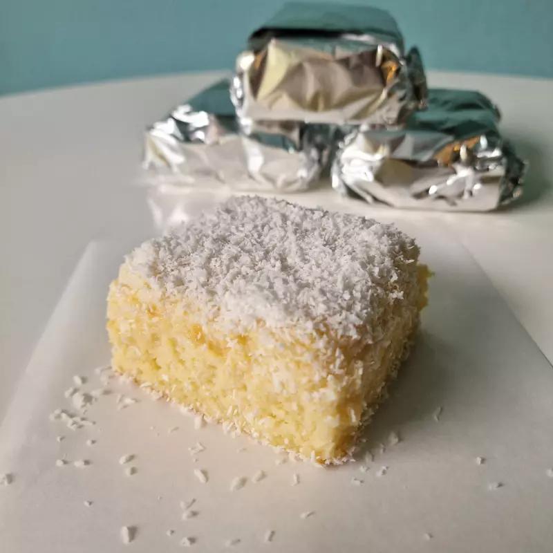 Wrapped Cake - Coconut