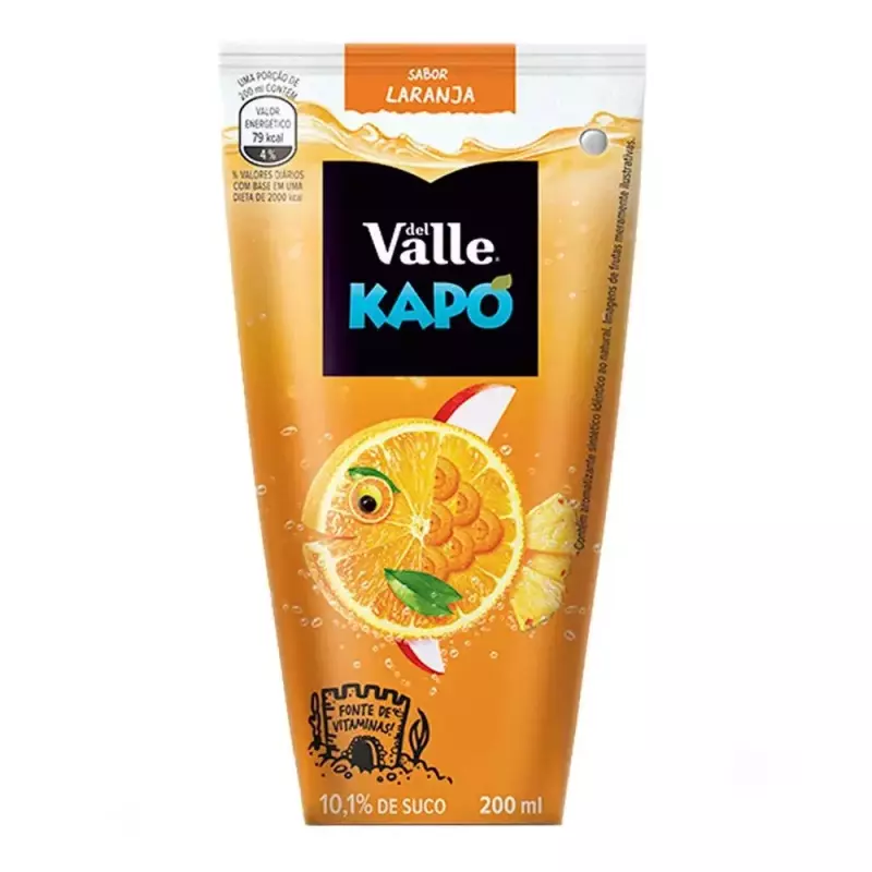 Del Valle Kapo Laranja 200ml