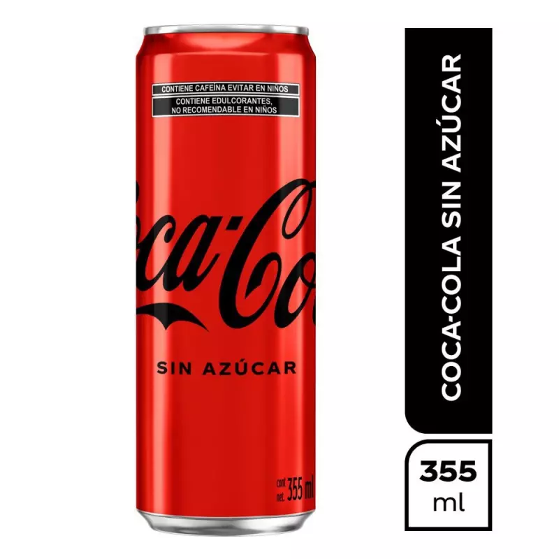COCA COLA SIN AZUCAR 355 ML