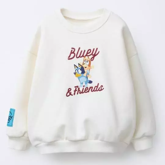 SUDADERA BORDADA BLUEY