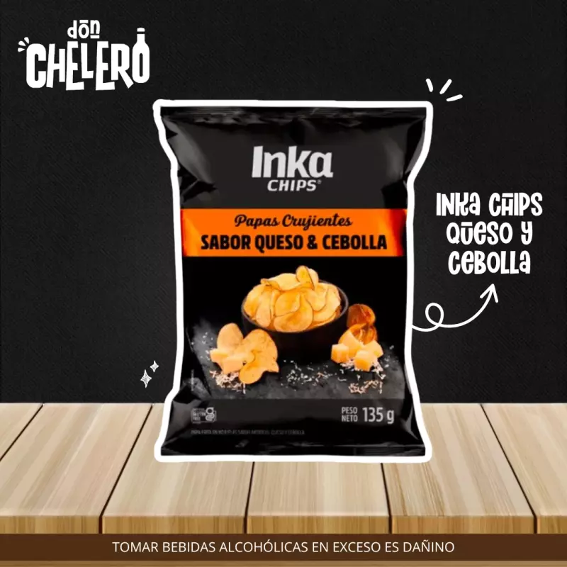 INKA CHIPS SABOR QUESO &CEBOLLA 135G