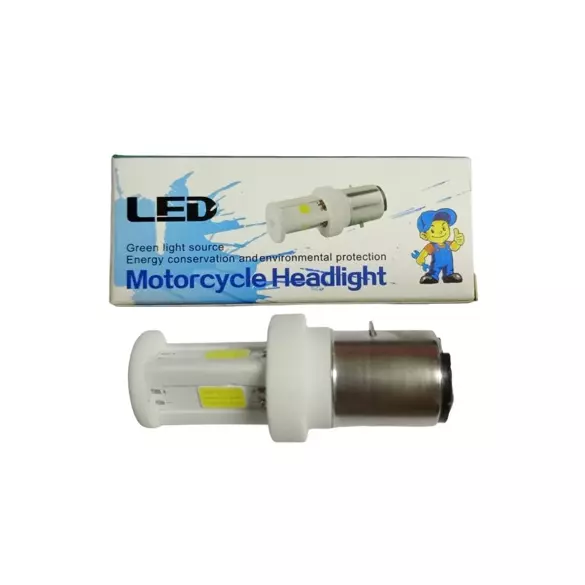 BOMBILLO 2 PATA MOTO LED AC/DC ECONO