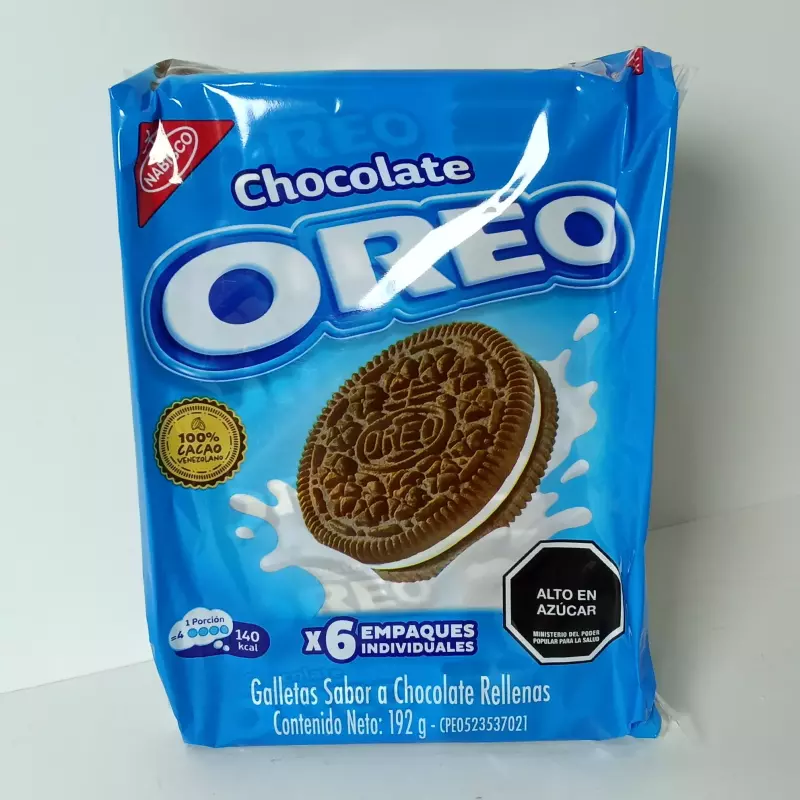Oreo de chocolate X6 empaques