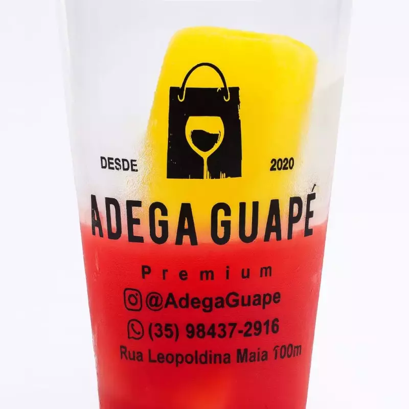 Dose Campari + Gelo Laranja