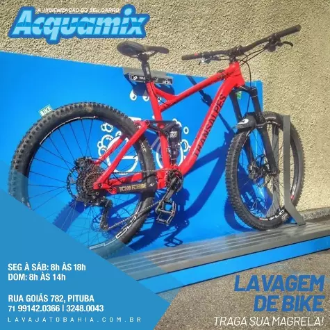 Lavagem de Bike