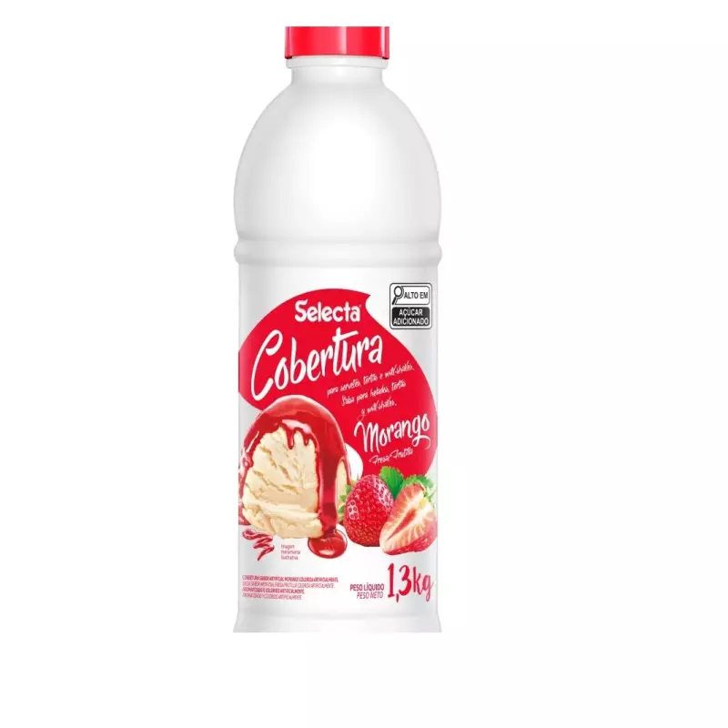 COBERTURA DE MORANGO