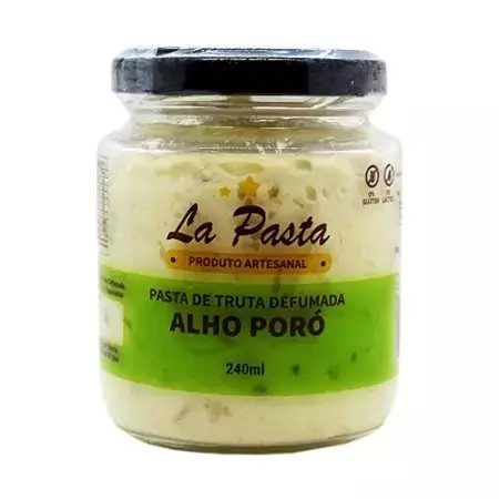 Truta Defumada LA PASTA Alho Poró