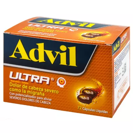 ADVIL ULTRA 72 CAP