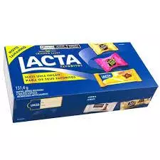 CAIXA DE BOMBOM LACTA 131G