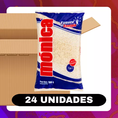Bulto Mónica Arroz 900g