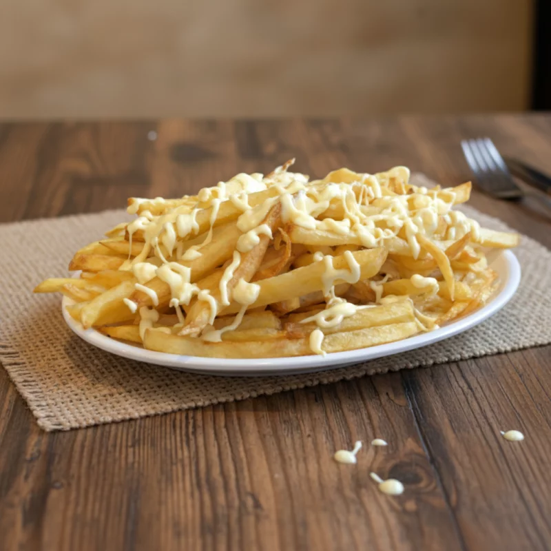 Batata frita com catupiry 400g