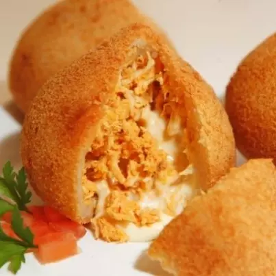 Coxinha com Catupiry - 25un 18g cada