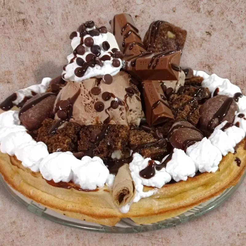Gofre "Chocolatoso"