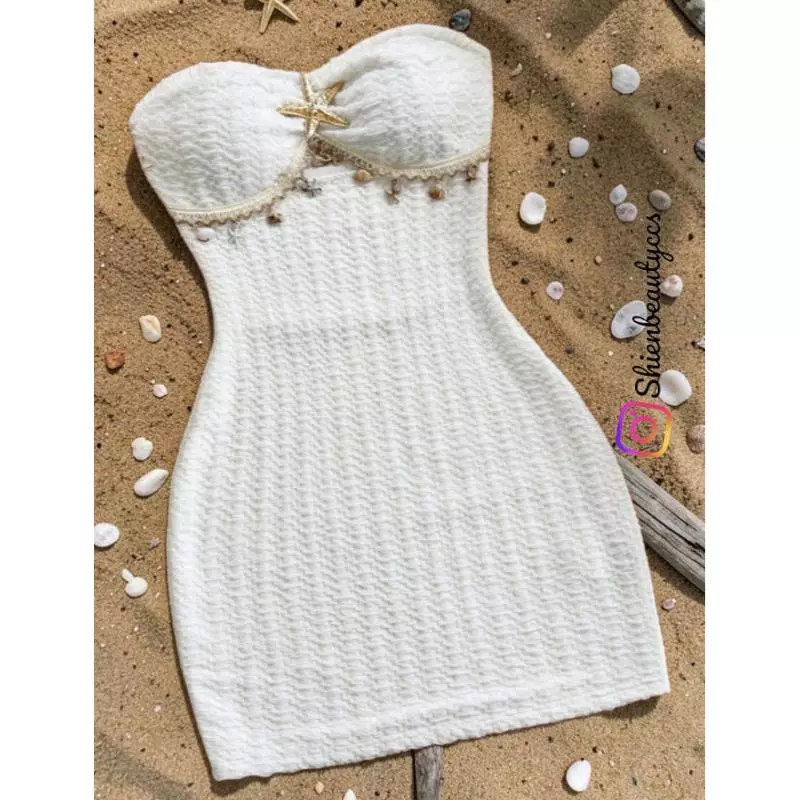 Vestido Blanco Corto