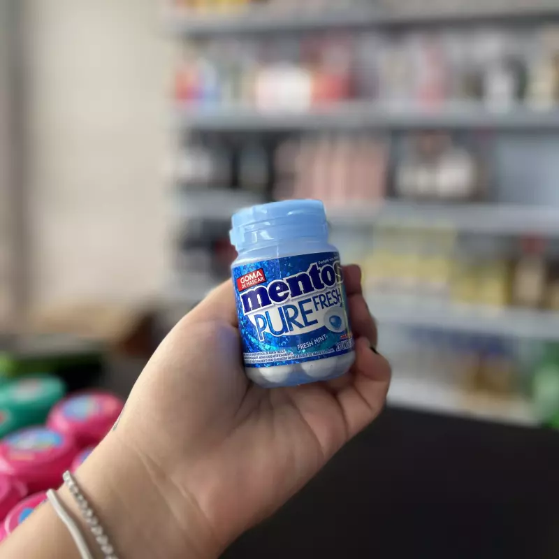 MENTOS CHICLETE 28UN FRESH AZUL