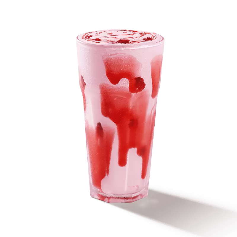 MILKSHAKE DE MORANGO