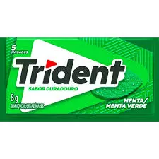 chiclete trident MENTA cx 21 unid
