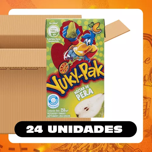 Bulto Yuky-Pak Pera 250ml