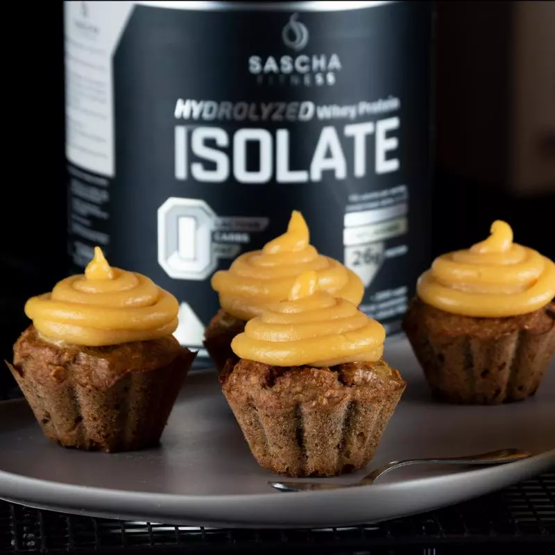 Muffins Banano y Proteina