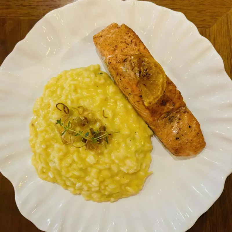 Risoto de Salmão
