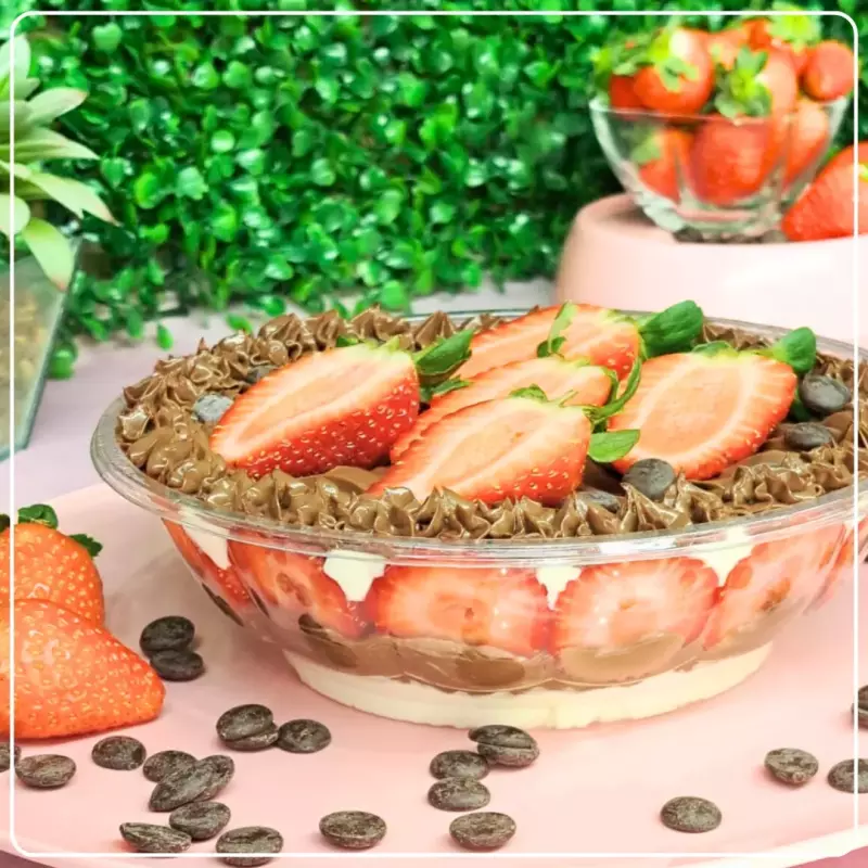 "Bombom Aberto" - MORANGO -750g