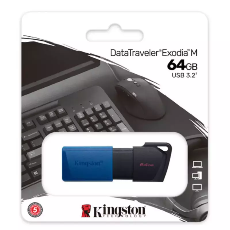 Memoria USB Kingston  (64 GB)