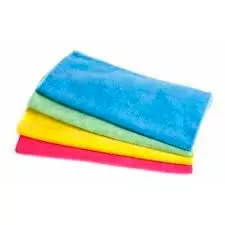 Paño de microfibra unicolor 4und
