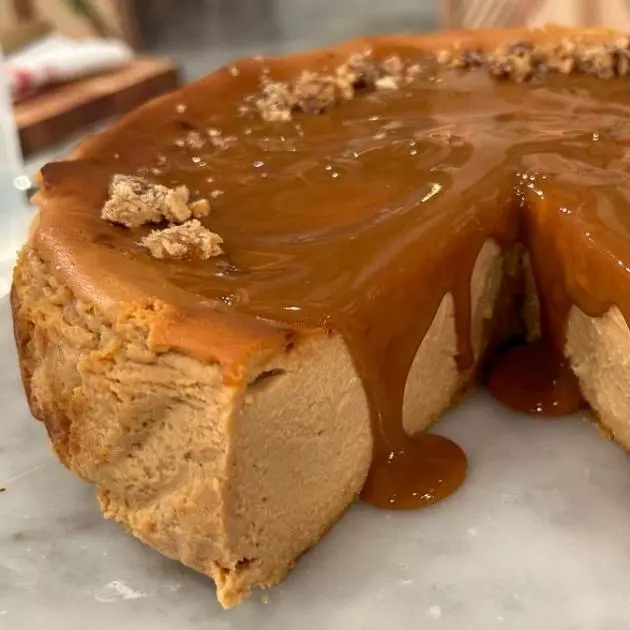 Cheessecake Vasco dulce de leche