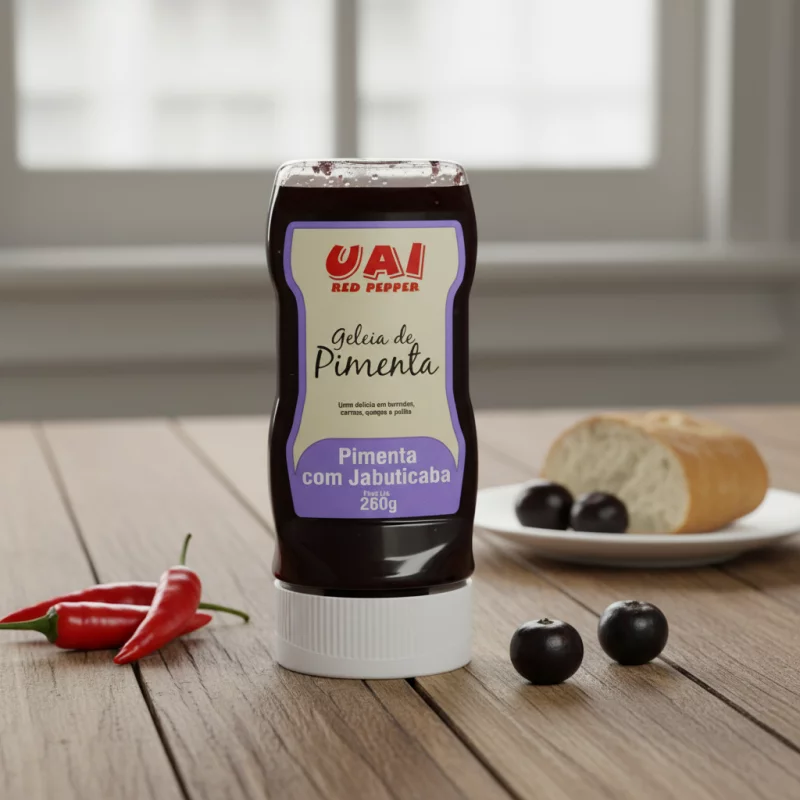 GELEIA DE JABUTICABA C/ PIMENTA UAI