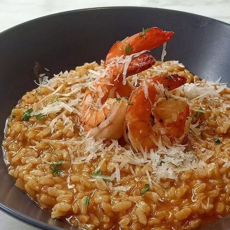 Risotto de Camarão