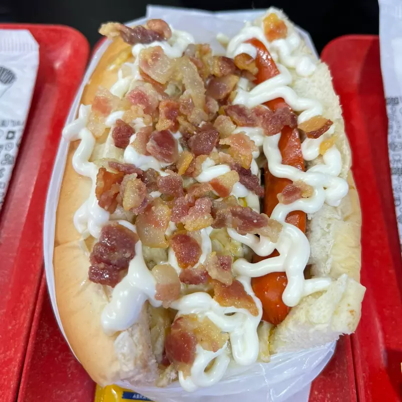 Dog de Frango com Bacon na Chapa