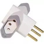 D8612 Pino 3 saídas Luster (3 furos)