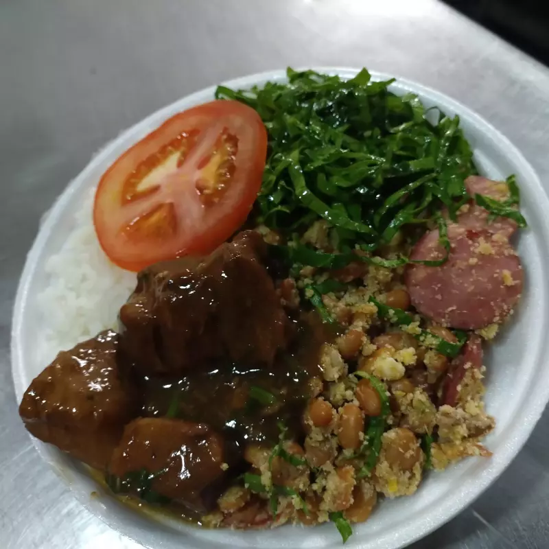 Tropeiro + Carne de Porco de panela