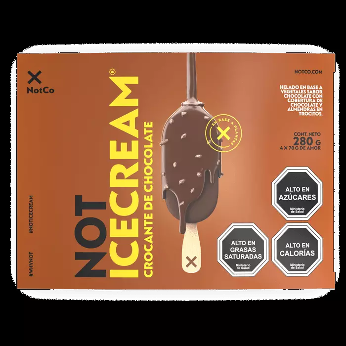 Paletas de chocolate