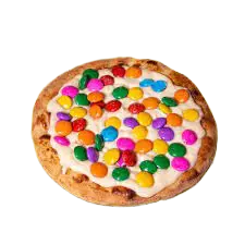 ESFIHA CHOCOLATE BRANCO COM M&Ms