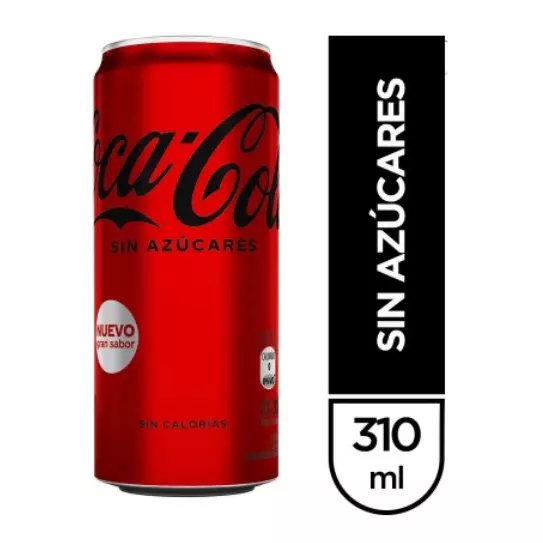 Coca-Cola lata Sin Azucar