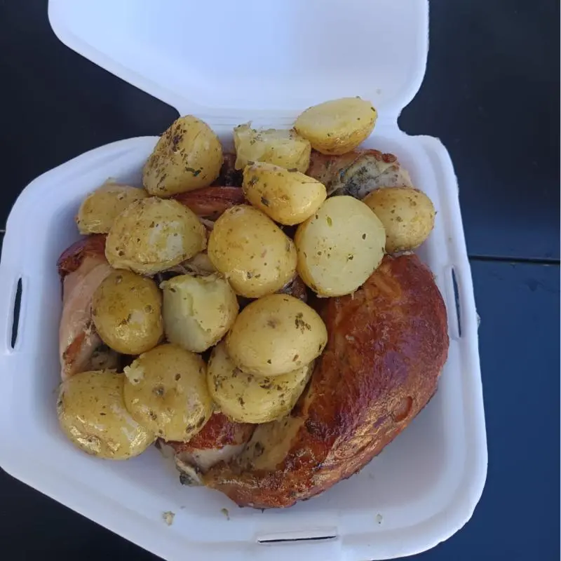 Frango + Farofa + Batata