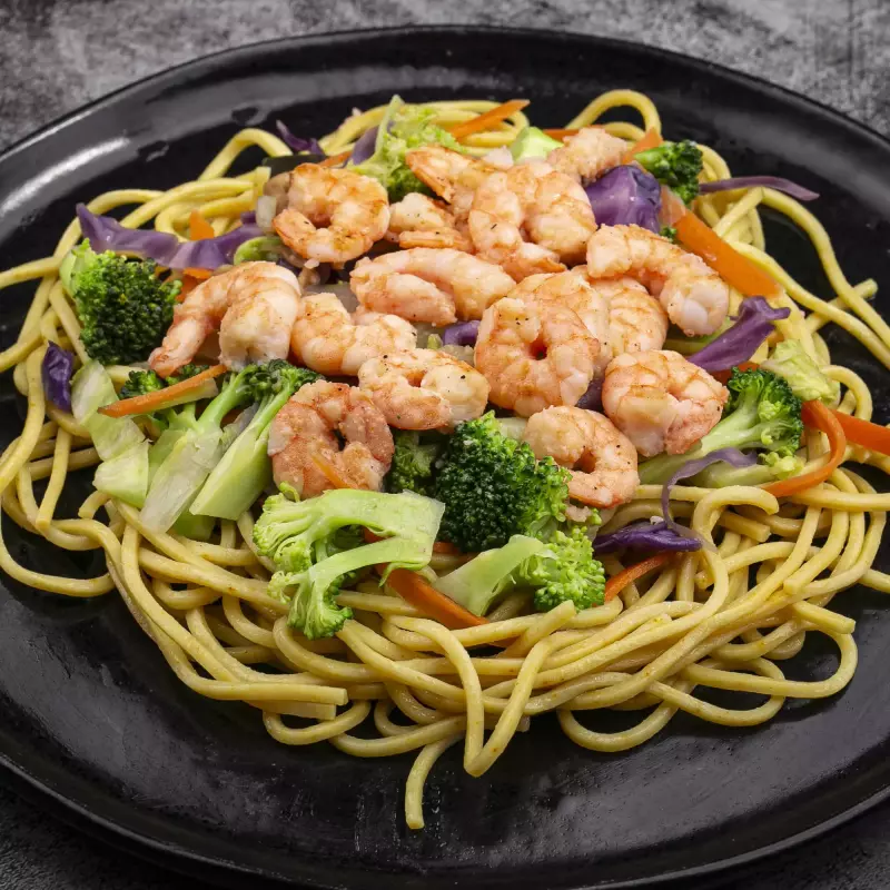Yakissoba de Camarao ( 500gm)