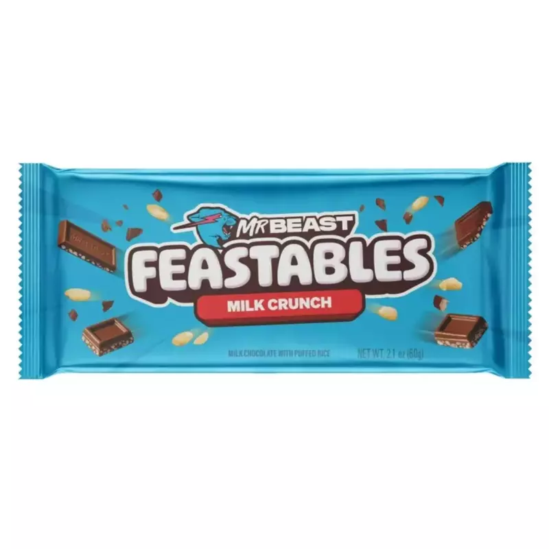 Feastables milk crunch 2.1 oz