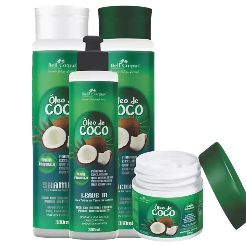 kit capilar Óleo de coco Bell Corpus