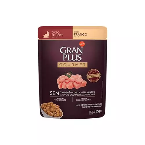 Gran Plus Gatito Pouch Pollo 85 GR