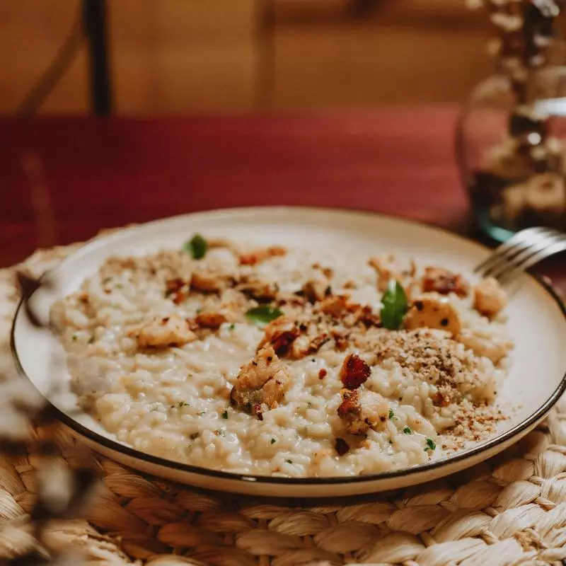 RISOTO AL SALMONE