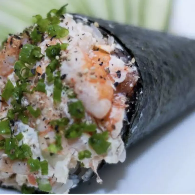 Temaki de Camarao