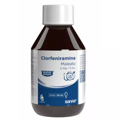CLORFENIRAMINA 2MG JARABE 120ML