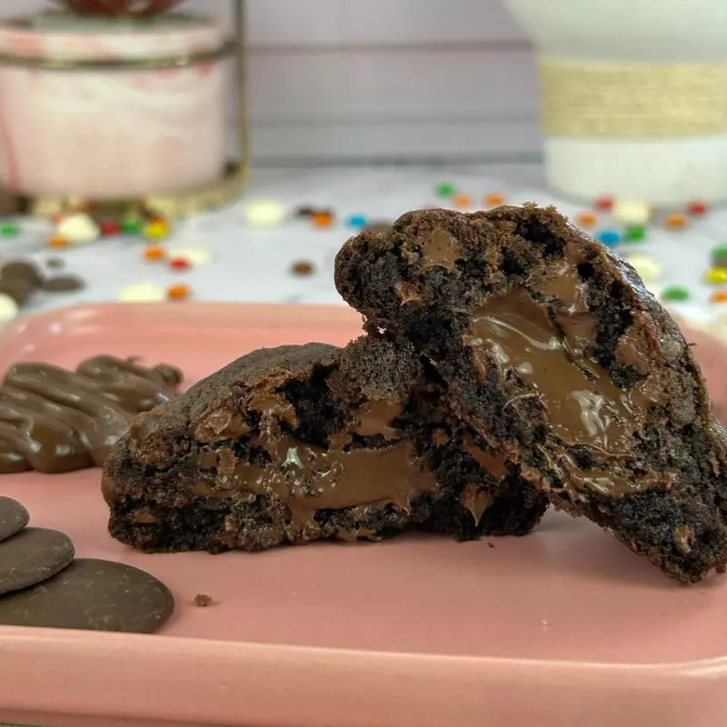 Cookie Chocolate com Nutella