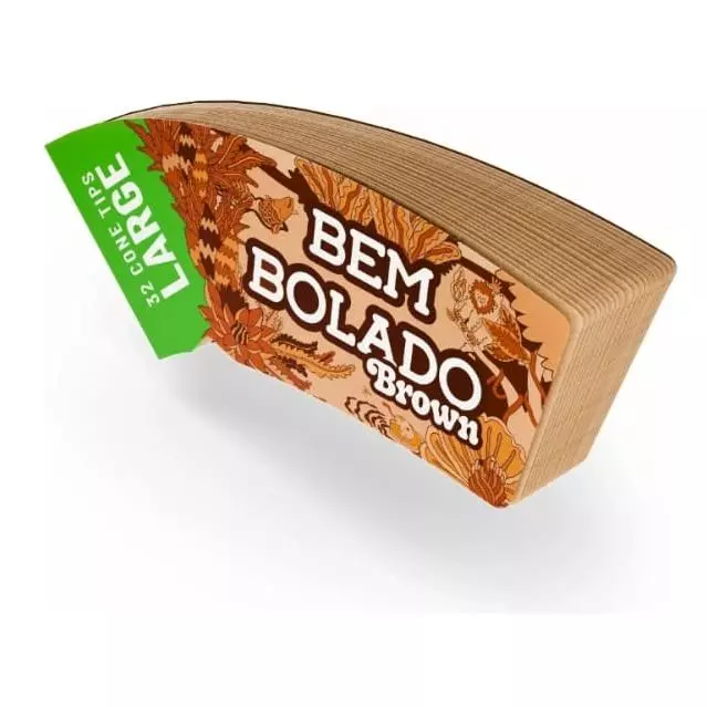 Piteira Bem Bolado Brown Curva