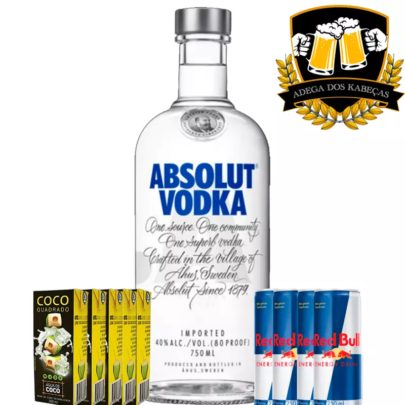 Absolut Vodka C/Red Bull