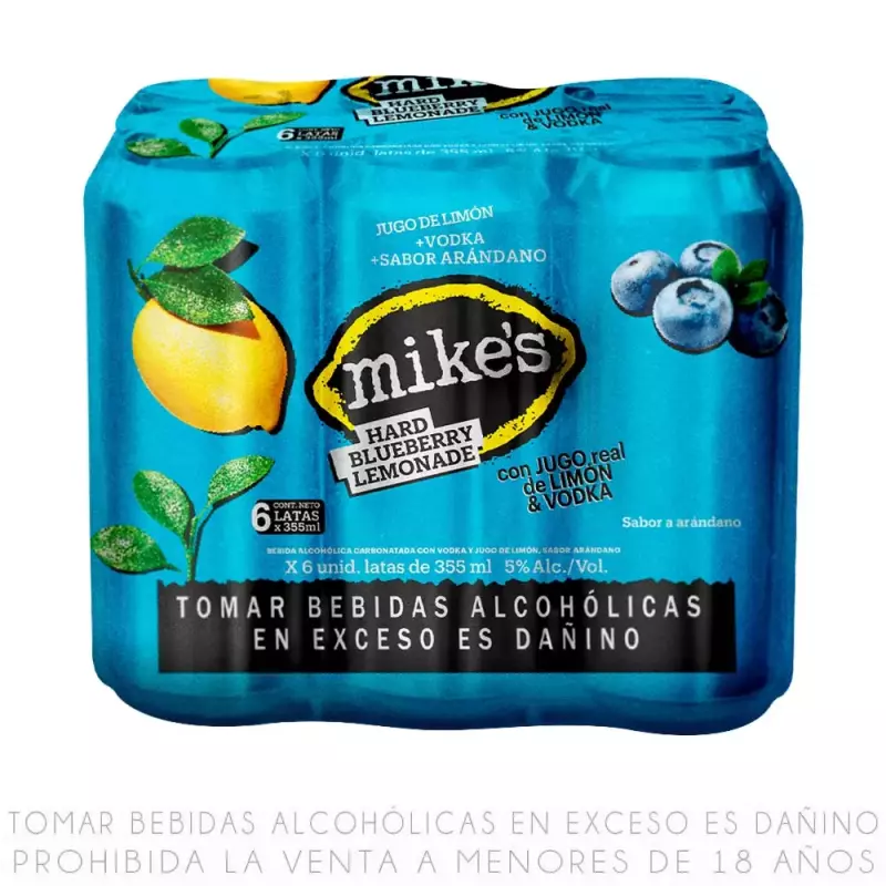 MIKES ARANDANOS X 6 UND