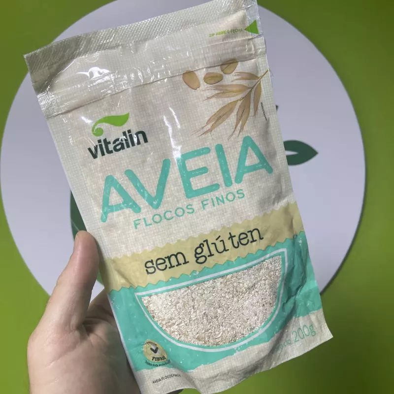 Aveia flocos finos s/ glúten Vitalin